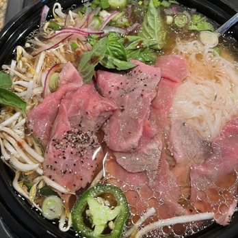 Pho 60 - Rare beef pho - Luke warm - Vietnamese Near Me - Brandon, Florida