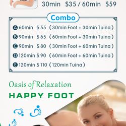 Happy Foot - Price list