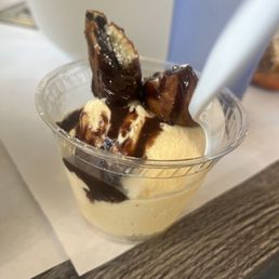 Fried oreo cream