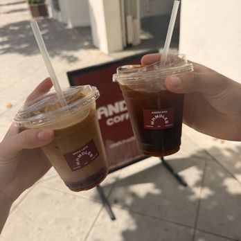 Handles Coffee - WEHO latte and iced americano - Coffee & Tea Near Me - West Hollywood, California