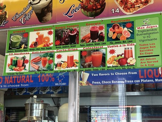Menu photo 1 Chiva Coco Rialto, CA
