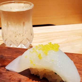 Sushi Que - Ika with yuzu - Sushi Bars Near Me - Honolulu, Hawaii