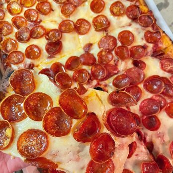Rosa's Pizza - Sicilian Pepperoni Pizza - Pizza Near Me - Brooklyn, New York Rosa's Pizza - Sicilian Pepperoni Pizza - Pizza Near Me - Brooklyn, New York