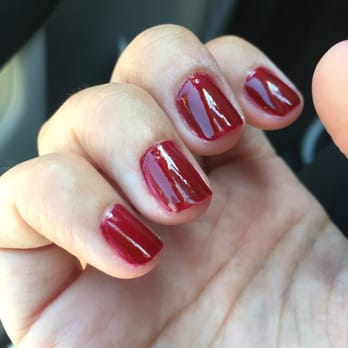 L' Chic Nails - Messy application to match messy/rude attitude - Nail Salons Near Me - San Mateo, California