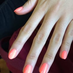 Jade Nails - These are my sisters nails. The color is sooo pretty. They did an amazing job