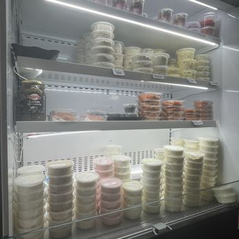 Brooklyn Bagel Bakery Deli - Cream cheese , salad and Yougurt Parfait - Bagels Near Me - Johns Creek, Georgia