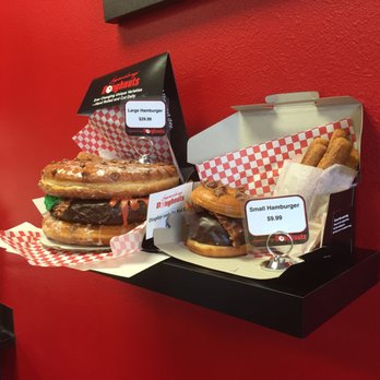 Legendary Doughnuts - Get the giant donut hamburger! - Donuts Near Me - Puyallup, Washington