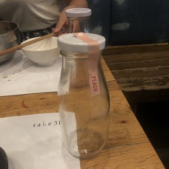 Take31 - New size of the soja. $15. Used to be the size of a huge mason jar pitcher. Wtf. - Korean Near Me - New York, New York Take31 - New size of the soja. $15. Used to be the size of a huge mason jar pitcher. Wtf. - Korean Near Me - New York, New York
