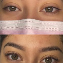Dre Lash - Before & After a gorgeous lash lift