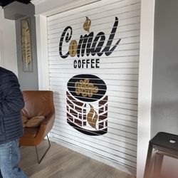 Comal Coffee - Nice wall art