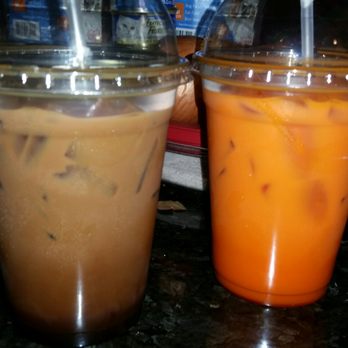 Thai Taste - Drinks made WHEN I ARRIVED to get my to go order. BRAVO! - Thai Near Me - South Portland, Maine Thai Taste - Drinks made WHEN I ARRIVED to get my to go order. BRAVO! - Thai Near Me - South Portland, Maine