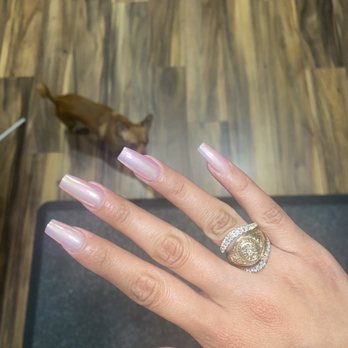 Gloss Nail Bar - unicorn chrome - Nail Salons Near Me - Houston, Texas