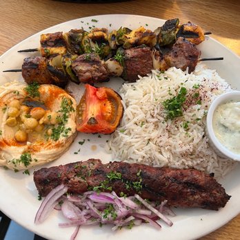 Phoenician Kabob - Really the only tasty thing was the lamb kabob and the rice - Mediterranean Near Me - Denver, Colorado Phoenician Kabob - Really the only tasty thing was the lamb kabob and the rice - Mediterranean Near Me - Denver, Colorado