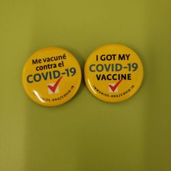 Community Medicine - I GOT VACCINATED PINS