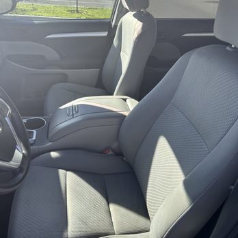 Clean Dean Detail - After: driver seat and passenger seat - Auto Detailing Near Me