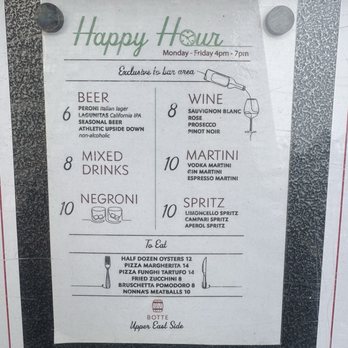 Botte UES - Happy hour - Italian Near Me - New York, New York Botte UES - Happy hour - Italian Near Me - New York, New York