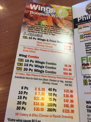 Menu photo 1 J Buffalo Wings Atlanta, GA Menu photo 1 J Buffalo Wings Atlanta, GA