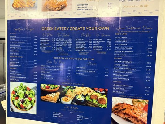 Menu photo 1 Little Gyro Restaurant Dunedin, FL
