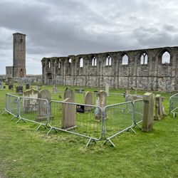 St Andrews Cathedral - Inside the ruins