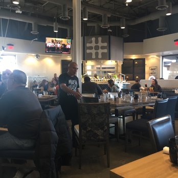 Hash Kitchen - Across the room view of the awesome Bloody Mary bar - Breakfast & Brunch Near Me - Chandler, Arizona