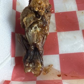 Eating Thai - Dried up chicken wing - Thai Near Me - Hendersonville, Tennessee
