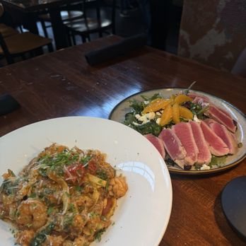 Lagarde American Eatery - Lobster Fettuccine and Tuna salad - New American Near Me - Chamblee, Georgia Lagarde American Eatery - Lobster Fettuccine and Tuna salad - New American Near Me - Chamblee, Georgia