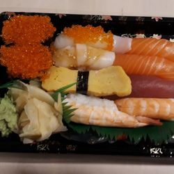 Miga Sushi - Nigri de Deluxe ohne Ebi Gunkan und Aal Nigri