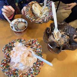 Our Strawberry Blonde, Peanut Butter Cup Perfection, Coffee Lovers Only, Chocolate Devotion