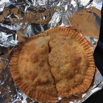Stuffed! Food truck - Believe it or not this is a steakhouse burger. Or as most would call it, an empanada. - Food Trucks Near Me Stuffed! Food truck - Believe it or not this is a steakhouse burger. Or as most would call it, an empanada. - Food Trucks Near Me