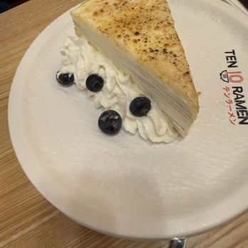 Ten Ramen - Crème brûlée Mille crepe cake - Ramen Near Me - Hagerstown, Maryland