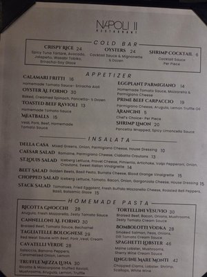 Menu photo 2 Napoli 2 Town And Country, MO Menu photo 2 Napoli 2 Town And Country, MO
