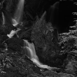 Crawfordsburn Country Park - Upper falls, Crawfordsburn Glen