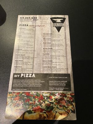 Menu photo 1 Iron Forge Pizza Merrickville, ON Menu photo 1 Iron Forge Pizza Merrickville, ON