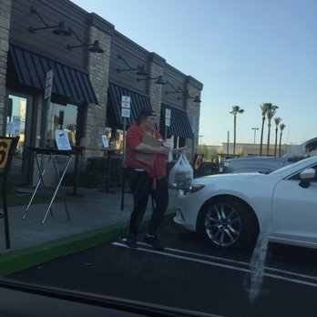 Chili's - No mask, only one glove that was being used to touch everyone's order.  Unacceptable!!!! - American Near Me - Buena Park, California