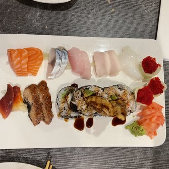 Sushi Saga - mackerel sashimi, Salmon Sashimi, Tuna Sashimi, Red Clam Sashimi, Eel Sashimi, Volcano Roll, White Tuna Sashimi - Japanese Near Me - Edison, New Jersey Sushi Saga - mackerel sashimi, Salmon Sashimi, Tuna Sashimi, Red Clam Sashimi, Eel Sashimi, Volcano Roll, White Tuna Sashimi - Japanese Near Me - Edison, New Jersey