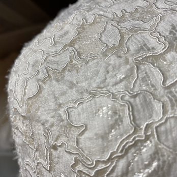 Bridal Palace Bellevue - More Lint balls and lace peeling from the dress - Bridal Near Me - Bellevue, Washington
