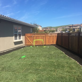 Nine Orange Landscaping - New lawn with irrigation and new fence! - Landscaping Near Me