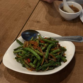 606 - sichuan dry fried string beans - Hong Kong Style Cafe Near Me - San Francisco, California