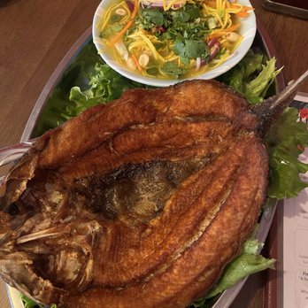 The Sister Restaurant & Cafe - Driest fried fish in the history of fried fish. Sauce was good though - Thai Near Me - Honolulu, Hawaii The Sister Restaurant & Cafe - Driest fried fish in the history of fried fish. Sauce was good though - Thai Near Me - Honolulu, Hawaii