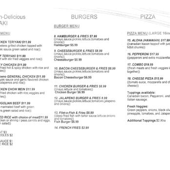 Mattawa Shell - Back of Mattawa Shell's menu with regular menu. - Convenience Stores Near Me - Mattawa, Washington Mattawa Shell - Back of Mattawa Shell's menu with regular menu. - Convenience Stores Near Me - Mattawa, Washington