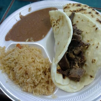 Casa Galaviz Restaurant - Two taco platter w lengua and guisada - Mexican Near Me - Denton, Texas