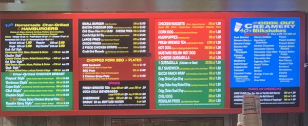 Menu photo 5 Cook Out Ashland, VA Menu photo 5 Cook Out Ashland, VA