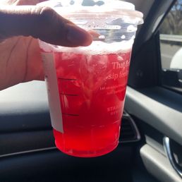 Passion tea with lemonade