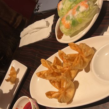 Green Tea House - crab rangoons and spring rolls - Chinese Near Me - Fort Worth, Texas Green Tea House - crab rangoons and spring rolls - Chinese Near Me - Fort Worth, Texas