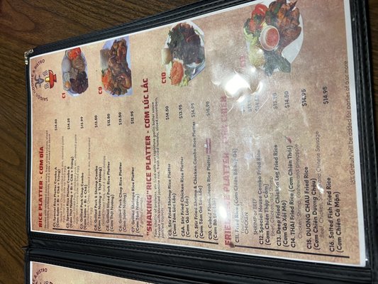 Menu photo 1 Saigon Noodle and Bistro Orlando, FL Menu photo 1 Saigon Noodle and Bistro Orlando, FL