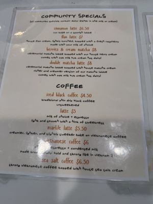 Menu photo 1 Coft Chino, CA
