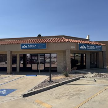 Mesa Properties - The view of our office from the parking lot - Property Management Near Me - Victorville, California Mesa Properties - The view of our office from the parking lot - Property Management Near Me - Victorville, California