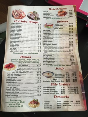 Menu photo 3 Cuginos Pizza Fairview, NJ