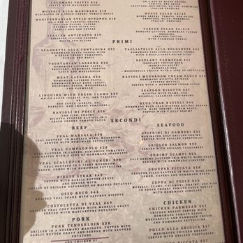 Trattoria La Vigna - Menu - Italian Near Me - Galveston, Texas Trattoria La Vigna - Menu - Italian Near Me - Galveston, Texas