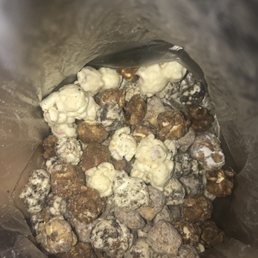 Oreo, butterfingers, and muddy buddy popcorn